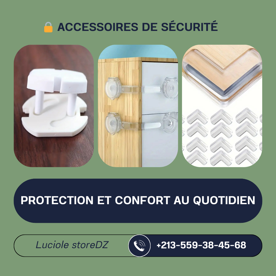 🔒 Accessoires de Sécurité – Protection et Confort au Quotidien