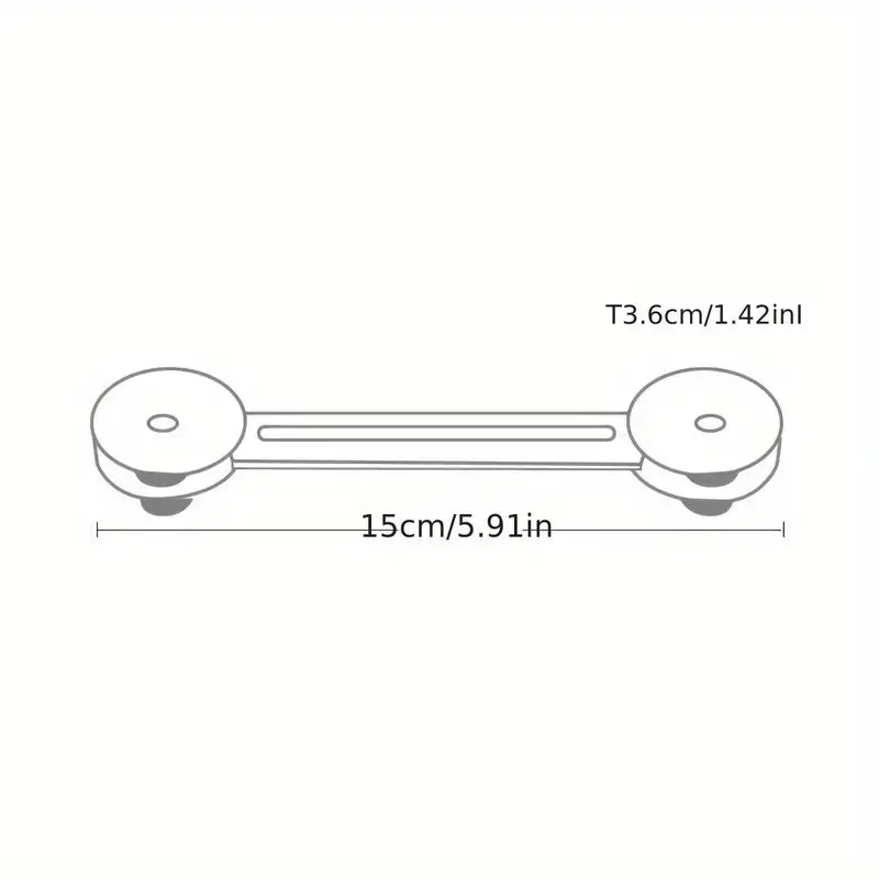 5pcs Verrous de Sangle de Sécurité avec Sangles Multi-Usage