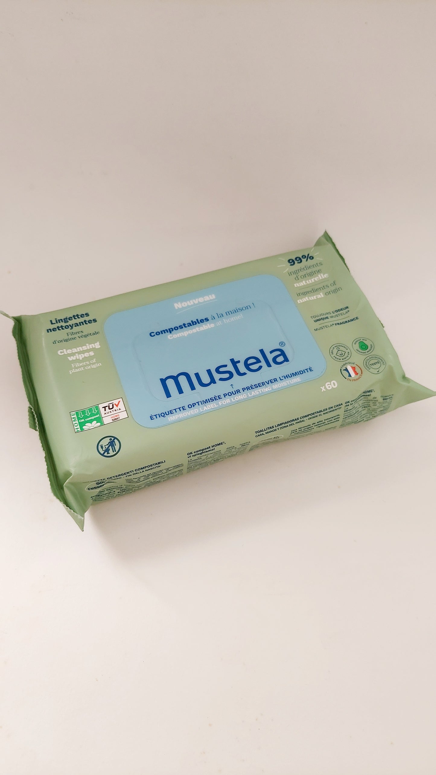 Lingettes Mustela